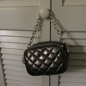 Metallic Silver BRIGHTON Evening Bag!